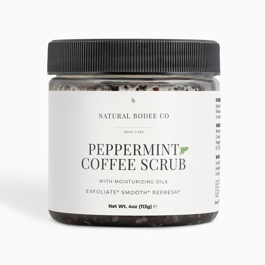 Peppermint Coffee Scrub
